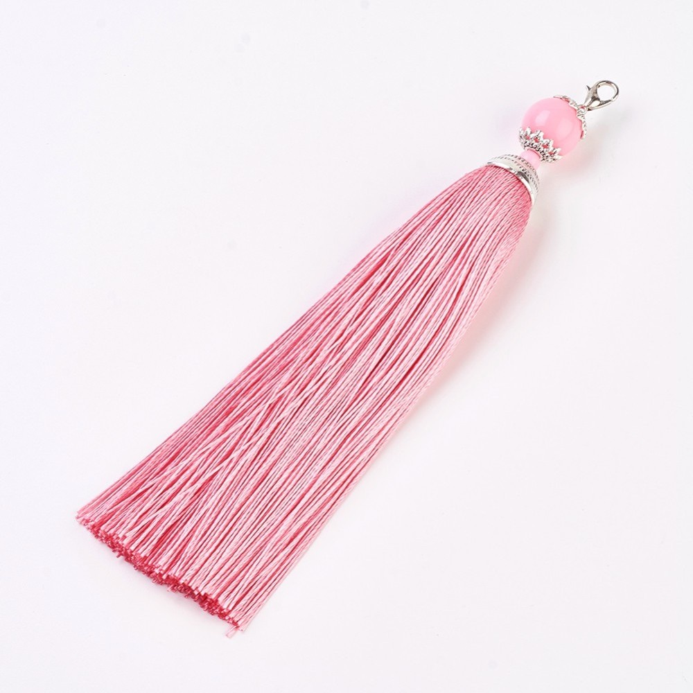 Big Polyester Tassel Pendants